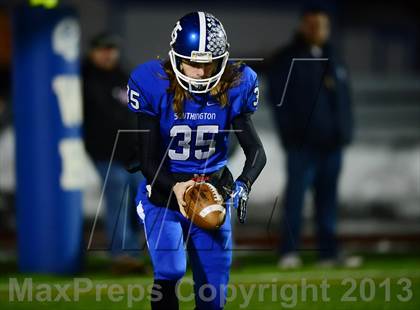 Thumbnail 2 in Fairfield Prep vs. Southington (CIAC Class LL Final) photogallery.