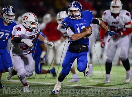 Thumbnail 2 in Fairfield Prep vs. Southington (CIAC Class LL Final) photogallery.