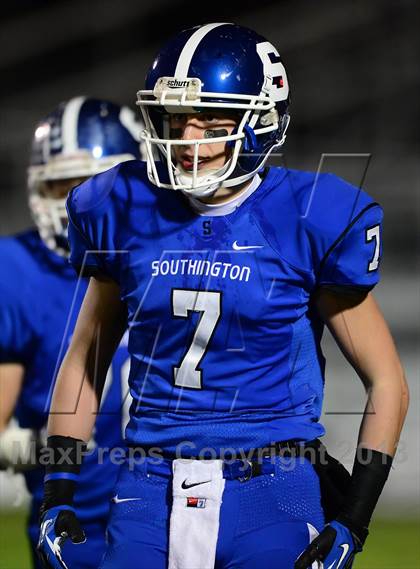 Thumbnail 3 in Fairfield Prep vs. Southington (CIAC Class LL Final) photogallery.