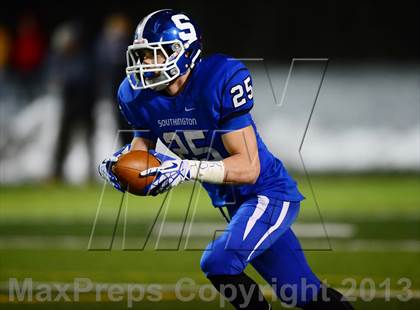 Thumbnail 2 in Fairfield Prep vs. Southington (CIAC Class LL Final) photogallery.
