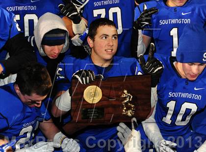 Thumbnail 3 in Fairfield Prep vs. Southington (CIAC Class LL Final) photogallery.