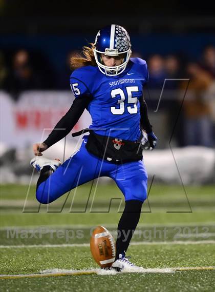Thumbnail 2 in Fairfield Prep vs. Southington (CIAC Class LL Final) photogallery.