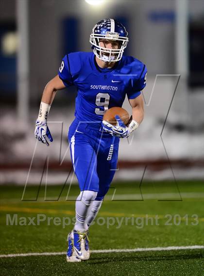 Thumbnail 1 in Fairfield Prep vs. Southington (CIAC Class LL Final) photogallery.
