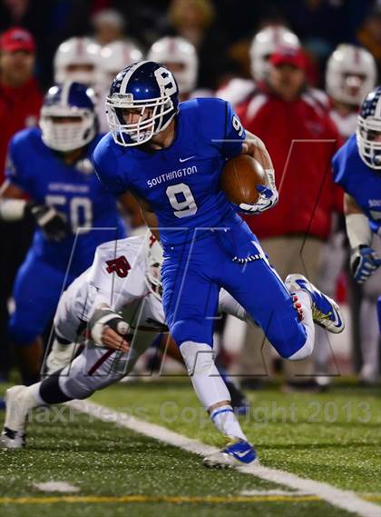 Thumbnail 3 in Fairfield Prep vs. Southington (CIAC Class LL Final) photogallery.