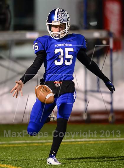 Thumbnail 1 in Fairfield Prep vs. Southington (CIAC Class LL Final) photogallery.