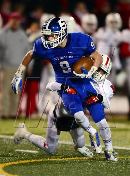 Thumbnail 2 in Fairfield Prep vs. Southington (CIAC Class LL Final) photogallery.