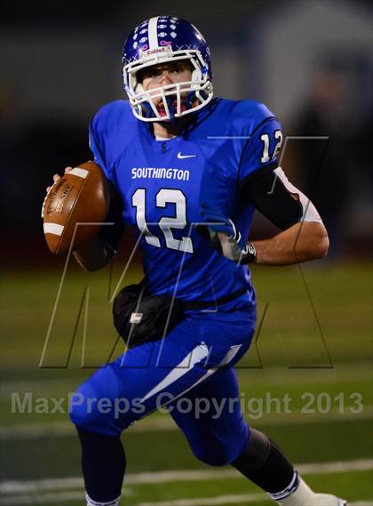 Thumbnail 3 in Fairfield Prep vs. Southington (CIAC Class LL Final) photogallery.