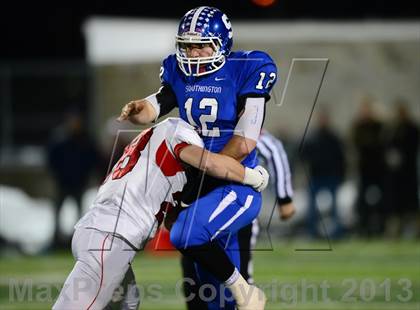 Thumbnail 2 in Fairfield Prep vs. Southington (CIAC Class LL Final) photogallery.