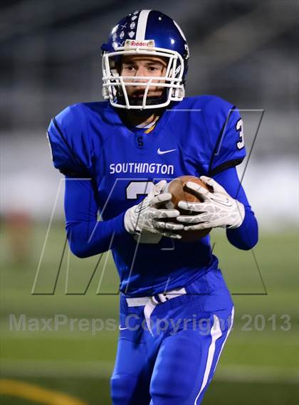 Thumbnail 3 in Fairfield Prep vs. Southington (CIAC Class LL Final) photogallery.