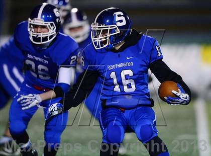 Thumbnail 1 in Fairfield Prep vs. Southington (CIAC Class LL Final) photogallery.