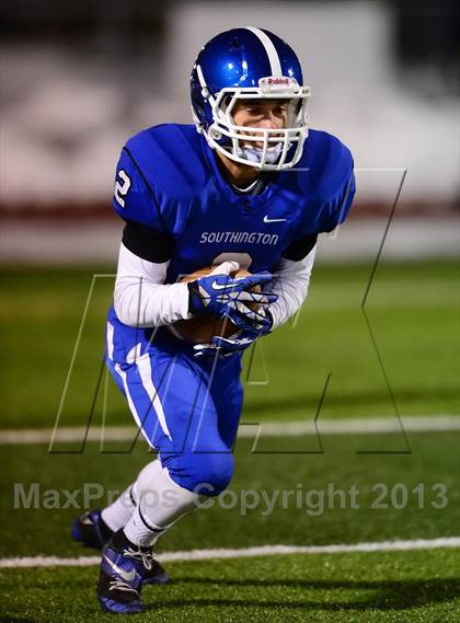 Thumbnail 3 in Fairfield Prep vs. Southington (CIAC Class LL Final) photogallery.