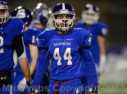 Thumbnail 2 in Fairfield Prep vs. Southington (CIAC Class LL Final) photogallery.