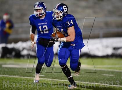 Thumbnail 2 in Fairfield Prep vs. Southington (CIAC Class LL Final) photogallery.