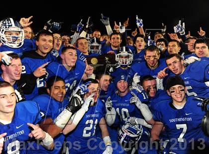 Thumbnail 1 in Fairfield Prep vs. Southington (CIAC Class LL Final) photogallery.