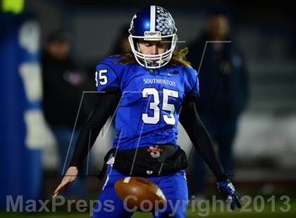 Thumbnail 3 in Fairfield Prep vs. Southington (CIAC Class LL Final) photogallery.