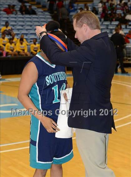 Thumbnail 2 in Bishop McGuinness vs. Southside (NCHSAA 1A Final) photogallery.