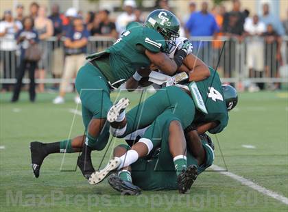 Thumbnail 1 in Cass Tech vs Southfield (Detroit Prep Kickoff Classic) photogallery.