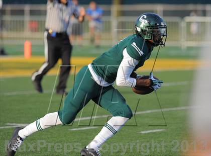 Thumbnail 1 in Cass Tech vs Southfield (Detroit Prep Kickoff Classic) photogallery.
