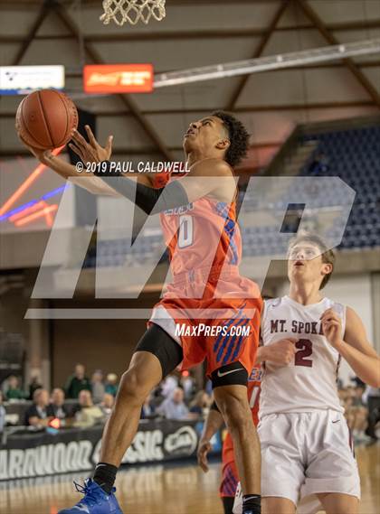Thumbnail 2 in Rainier Beach vs. Mt. Spokane (WIAA 3A Semifinal) photogallery.