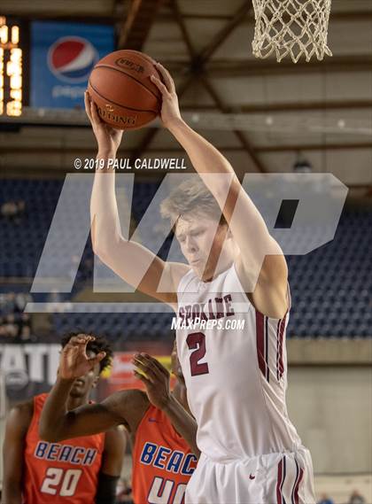 Thumbnail 3 in Rainier Beach vs. Mt. Spokane (WIAA 3A Semifinal) photogallery.