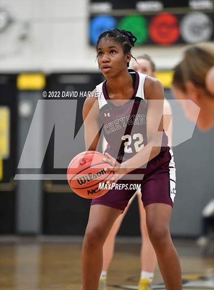 Thumbnail 2 in Green Mountain vs. Cheyenne Mountain (CHSAA 4A Second Round) photogallery.