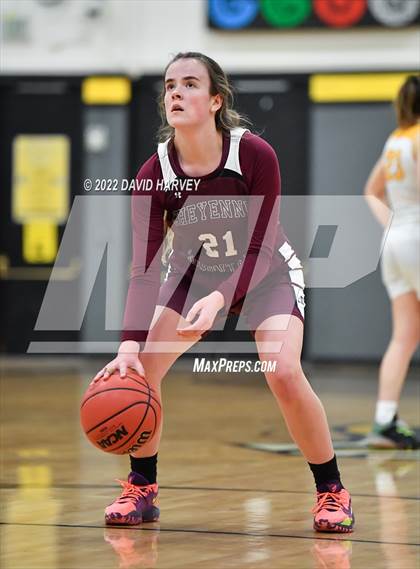 Thumbnail 3 in Green Mountain vs. Cheyenne Mountain (CHSAA 4A Second Round) photogallery.