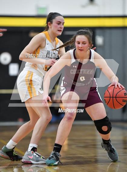 Thumbnail 1 in Green Mountain vs. Cheyenne Mountain (CHSAA 4A Second Round) photogallery.