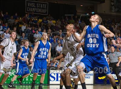 Thumbnail 3 in King William vs Gate City (VHSL A D2 Semifinal) photogallery.