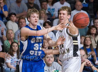 Thumbnail 1 in King William vs Gate City (VHSL A D2 Semifinal) photogallery.