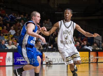 Thumbnail 3 in King William vs Gate City (VHSL A D2 Semifinal) photogallery.