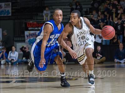 Thumbnail 2 in King William vs Gate City (VHSL A D2 Semifinal) photogallery.