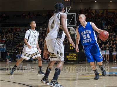 Thumbnail 3 in King William vs Gate City (VHSL A D2 Semifinal) photogallery.