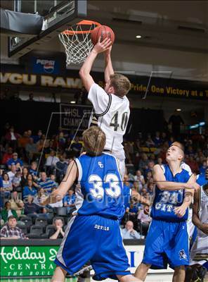 Thumbnail 3 in King William vs Gate City (VHSL A D2 Semifinal) photogallery.