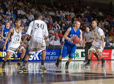 Thumbnail 2 in King William vs Gate City (VHSL A D2 Semifinal) photogallery.