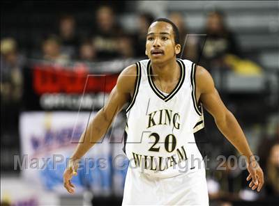 Thumbnail 3 in King William vs Gate City (VHSL A D2 Semifinal) photogallery.