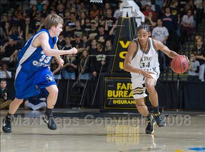 Thumbnail 1 in King William vs Gate City (VHSL A D2 Semifinal) photogallery.
