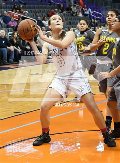 Thumbnail 2 in East Valley Athletes for Christ vs. Sequoia Pathway Academy (CAA D2 Final) photogallery.