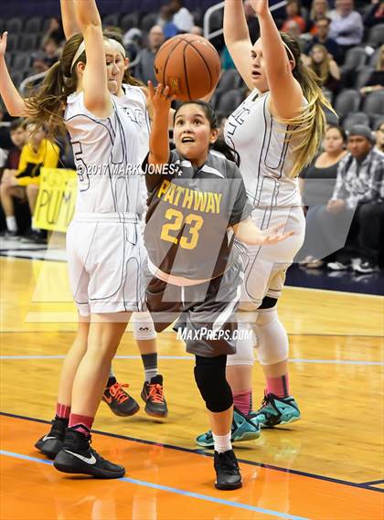 Thumbnail 3 in East Valley Athletes for Christ vs. Sequoia Pathway Academy (CAA D2 Final) photogallery.