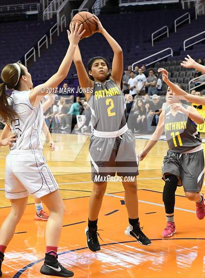 Thumbnail 3 in East Valley Athletes for Christ vs. Sequoia Pathway Academy (CAA D2 Final) photogallery.