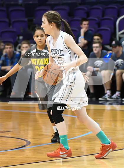 Thumbnail 2 in East Valley Athletes for Christ vs. Sequoia Pathway Academy (CAA D2 Final) photogallery.