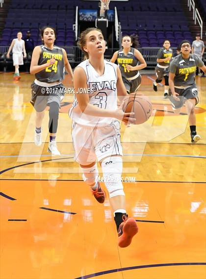 Thumbnail 3 in East Valley Athletes for Christ vs. Sequoia Pathway Academy (CAA D2 Final) photogallery.