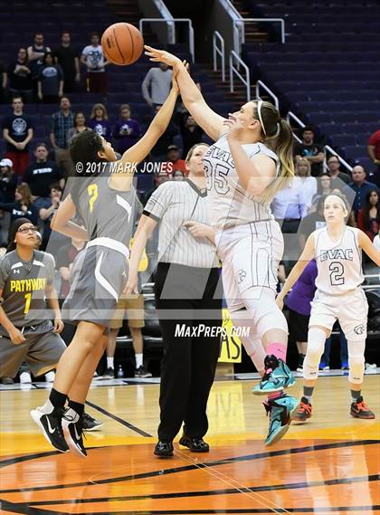 Thumbnail 2 in East Valley Athletes for Christ vs. Sequoia Pathway Academy (CAA D2 Final) photogallery.