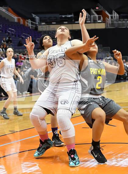 Thumbnail 1 in East Valley Athletes for Christ vs. Sequoia Pathway Academy (CAA D2 Final) photogallery.
