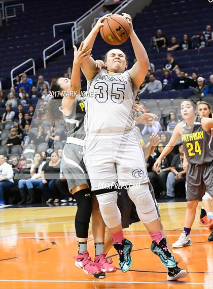 Thumbnail 1 in East Valley Athletes for Christ vs. Sequoia Pathway Academy (CAA D2 Final) photogallery.