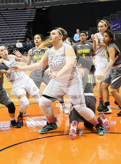 Thumbnail 2 in East Valley Athletes for Christ vs. Sequoia Pathway Academy (CAA D2 Final) photogallery.