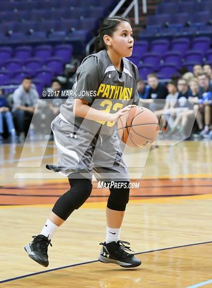 Thumbnail 3 in East Valley Athletes for Christ vs. Sequoia Pathway Academy (CAA D2 Final) photogallery.