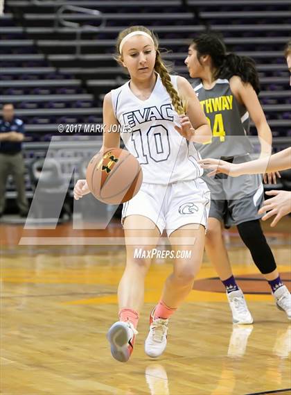 Thumbnail 2 in East Valley Athletes for Christ vs. Sequoia Pathway Academy (CAA D2 Final) photogallery.