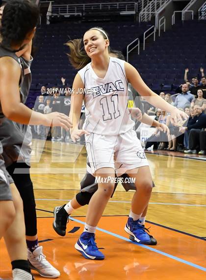Thumbnail 3 in East Valley Athletes for Christ vs. Sequoia Pathway Academy (CAA D2 Final) photogallery.