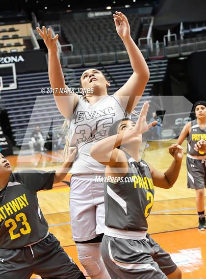 Thumbnail 1 in East Valley Athletes for Christ vs. Sequoia Pathway Academy (CAA D2 Final) photogallery.