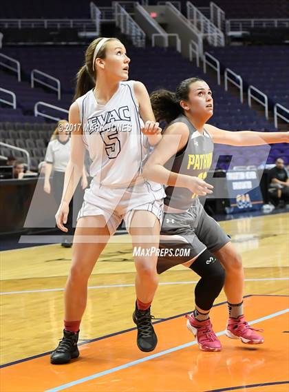 Thumbnail 3 in East Valley Athletes for Christ vs. Sequoia Pathway Academy (CAA D2 Final) photogallery.